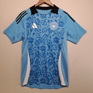Charlotte FC 2024 One Planet Men's Small Pre-Match Jersey Adidas Soccer Floral